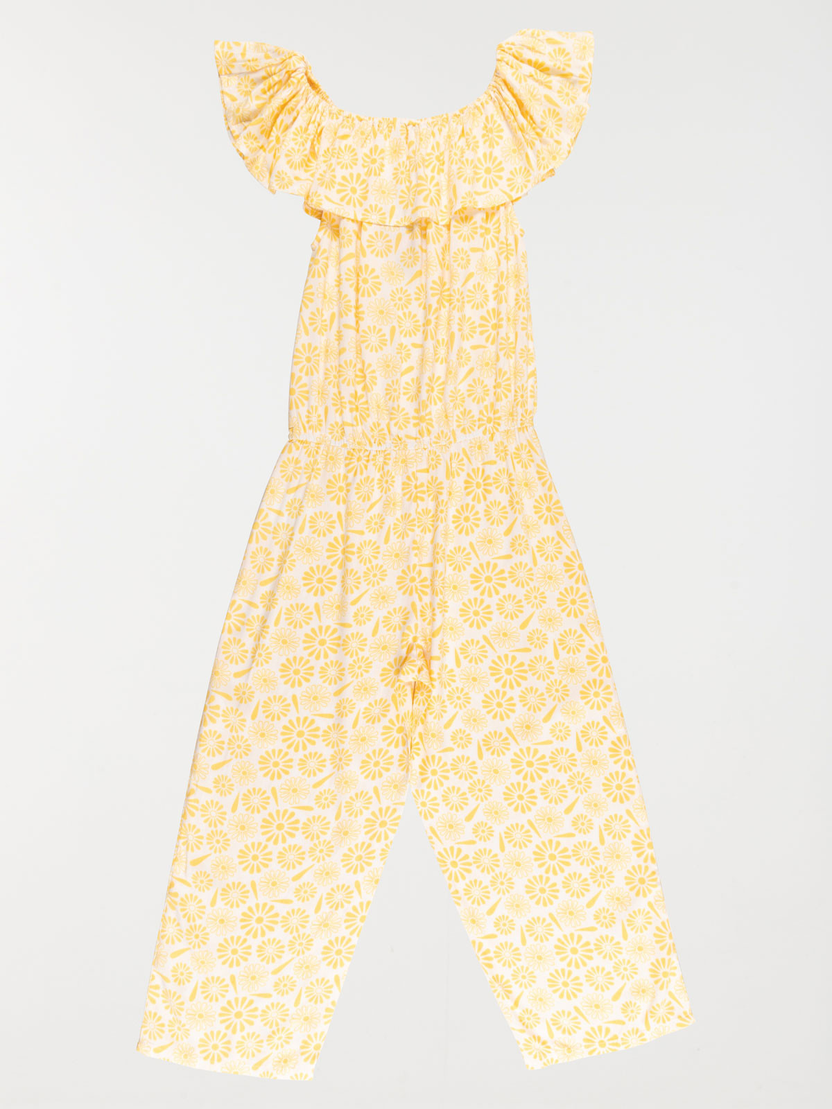 Combipantalon fleuri fille (3-12A)