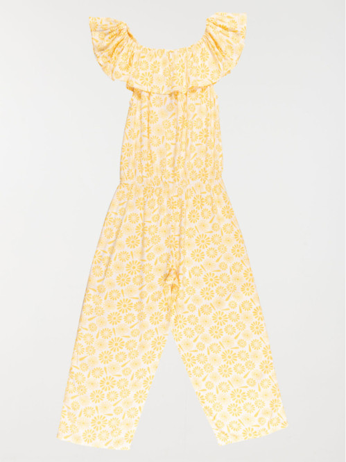 Combipantalon fleuri fille...