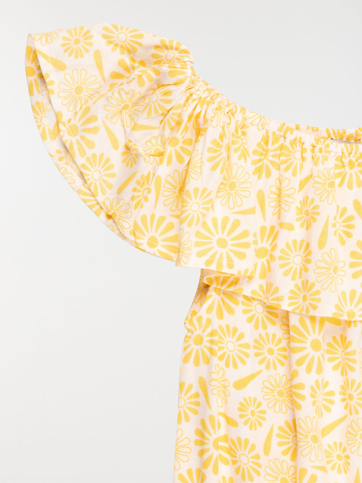 Combipantalon fleuri fille (3-12A)