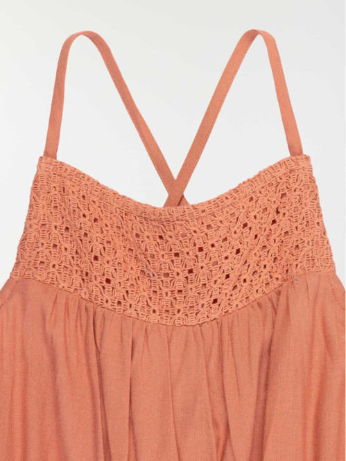 Combipantalon fleuri fille...