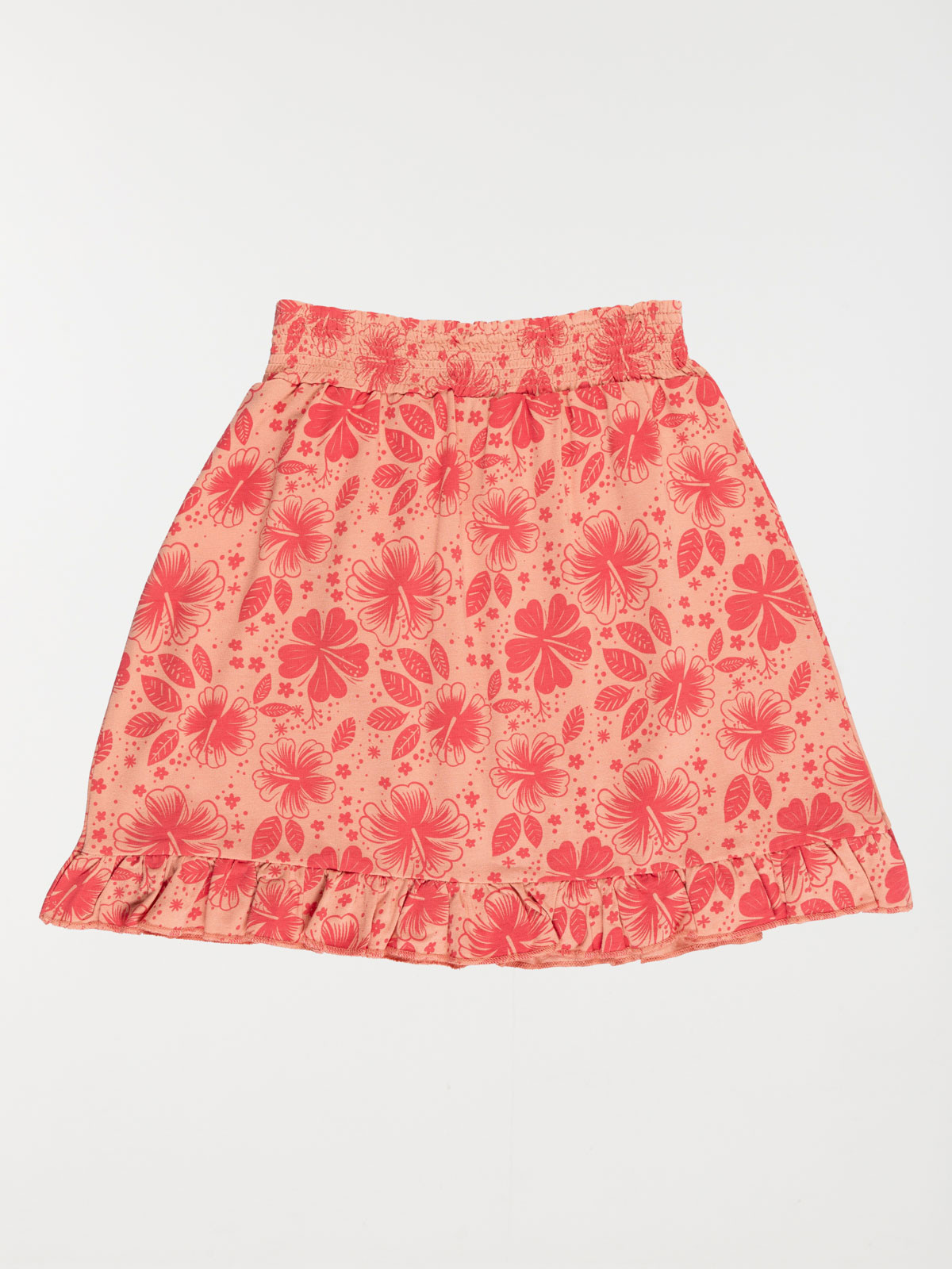 Jupe imprimée et volantée fille (3-12A) Jupe imprimée et volantée fille (3-12A)
