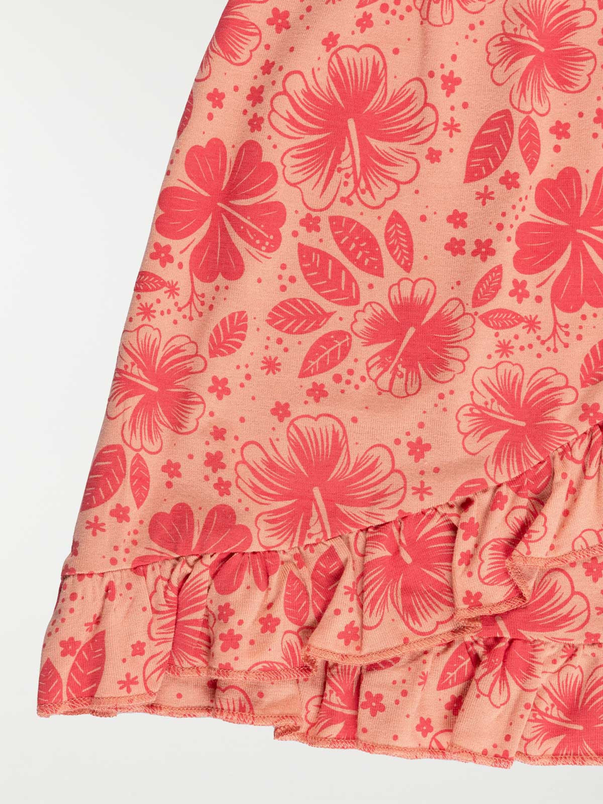 Jupe imprimée et volantée fille (3-12A) Jupe imprimée et volantée fille (3-12A)