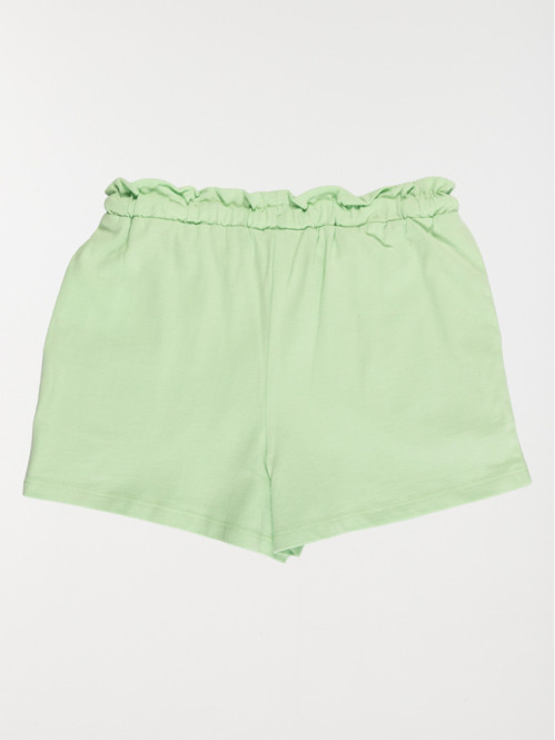 Short uni pomme verte fille...