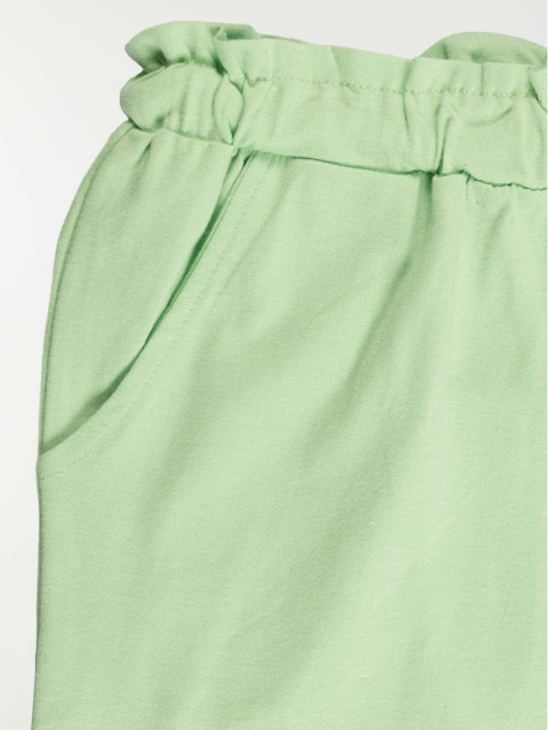Short uni pomme verte fille...