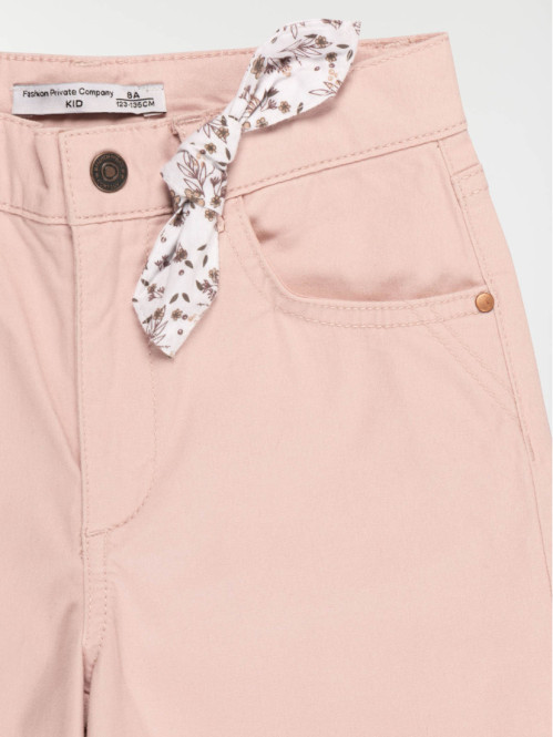 Pantalon wide leg fille (3-12A)