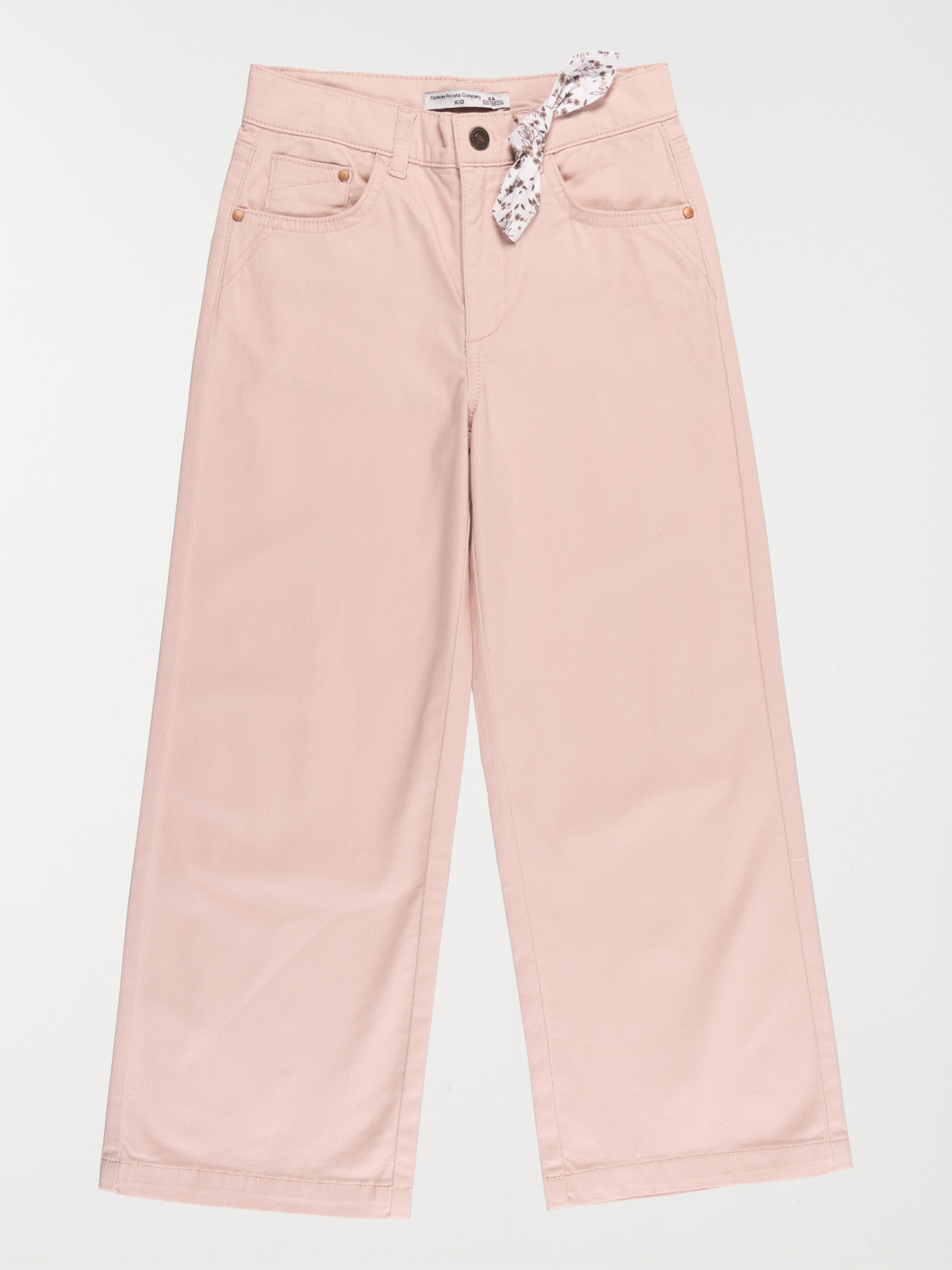 Pantalon wide leg fille (3-12A)