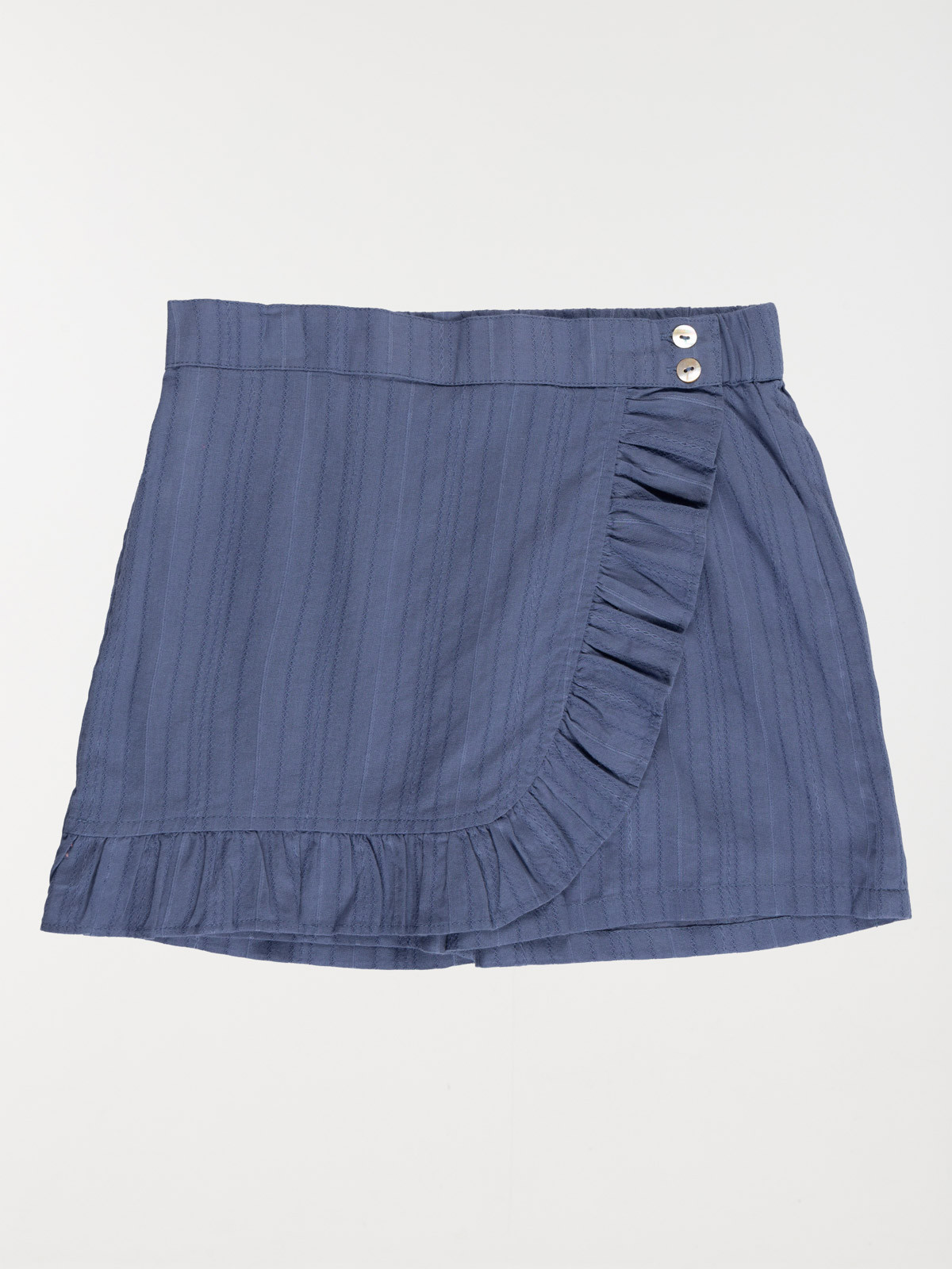 Jupe short volantée fille (3-12A)