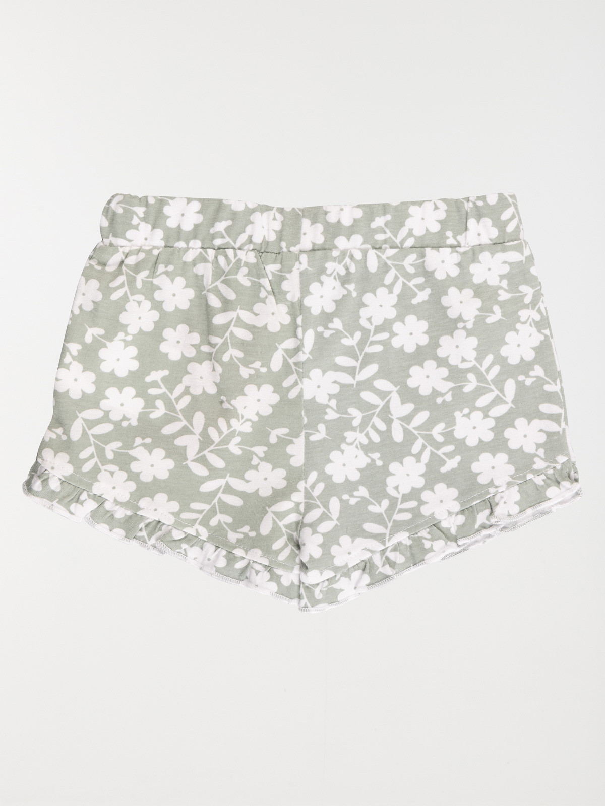 Short basique motif fleuri fille (3-36M) Short basique motif fleuri fille (3-36M)