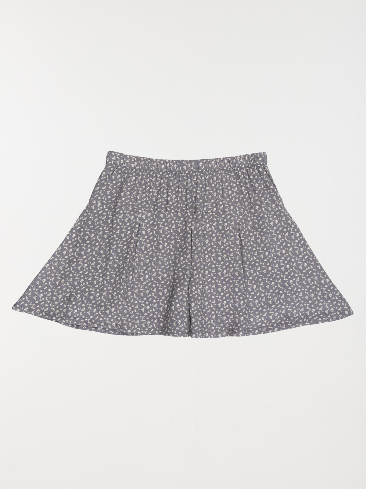 Jupe-short fleuri fille (XXS-M)