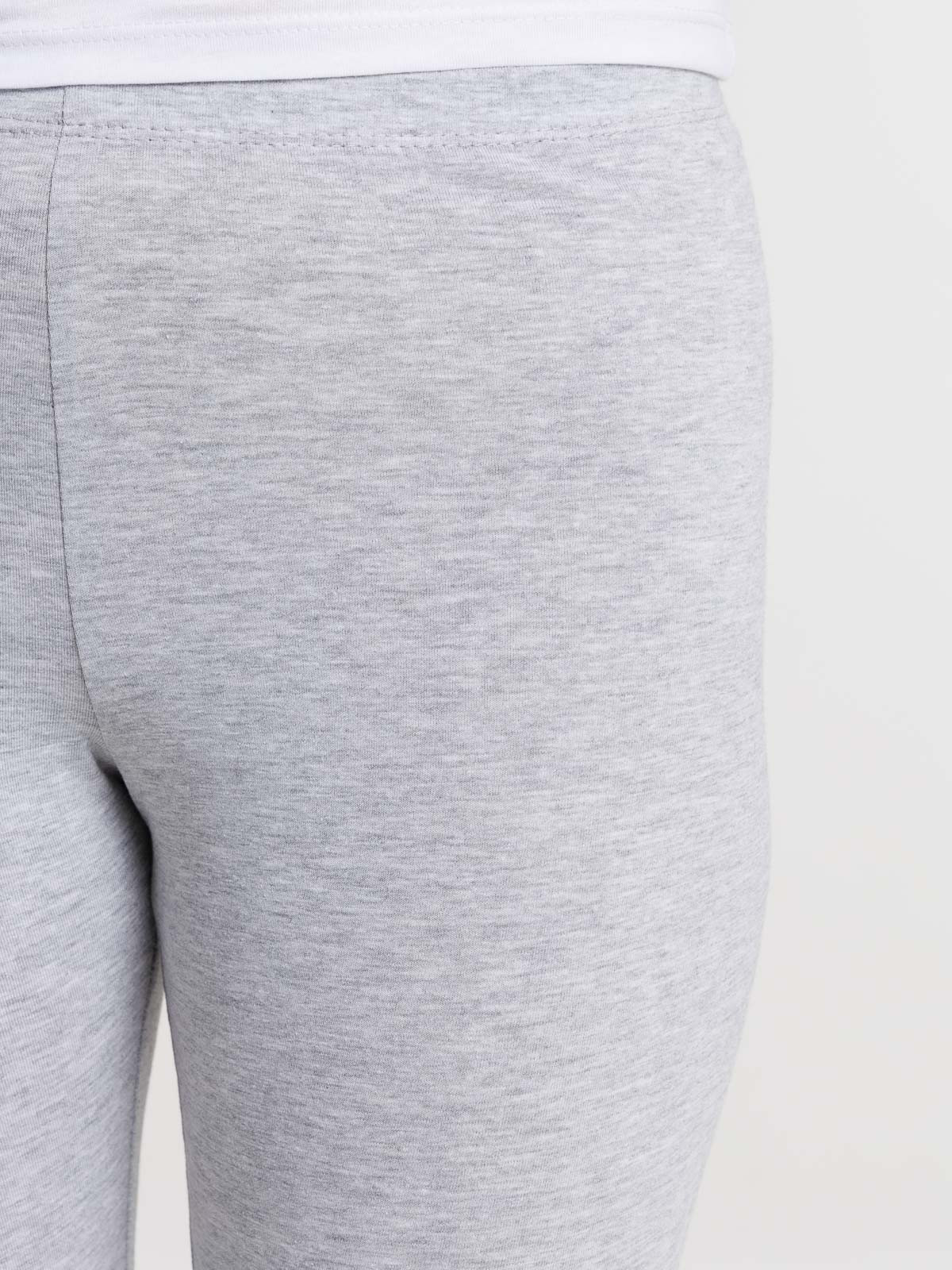 Corsaire gris chiné femme Corsaire gris chiné femme