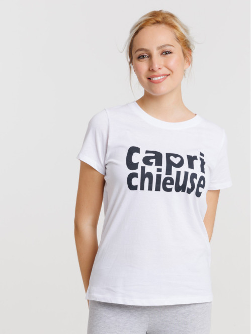 Tee-shirt caprichieuse femme