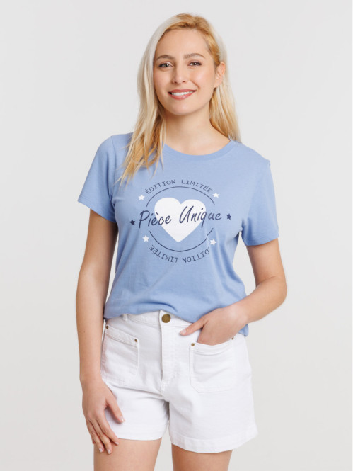 Tee-shirt pièce unique femme
