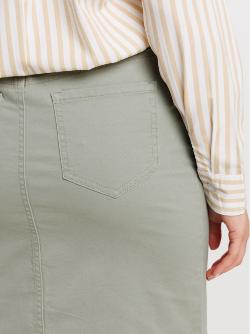 Jupe droite mousse clair femme Jupe droite mousse clair femme