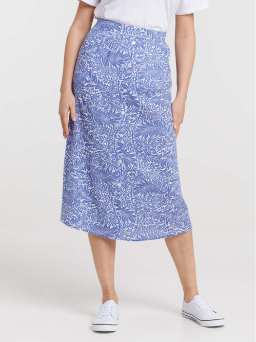 Jupe longue fleurie femme