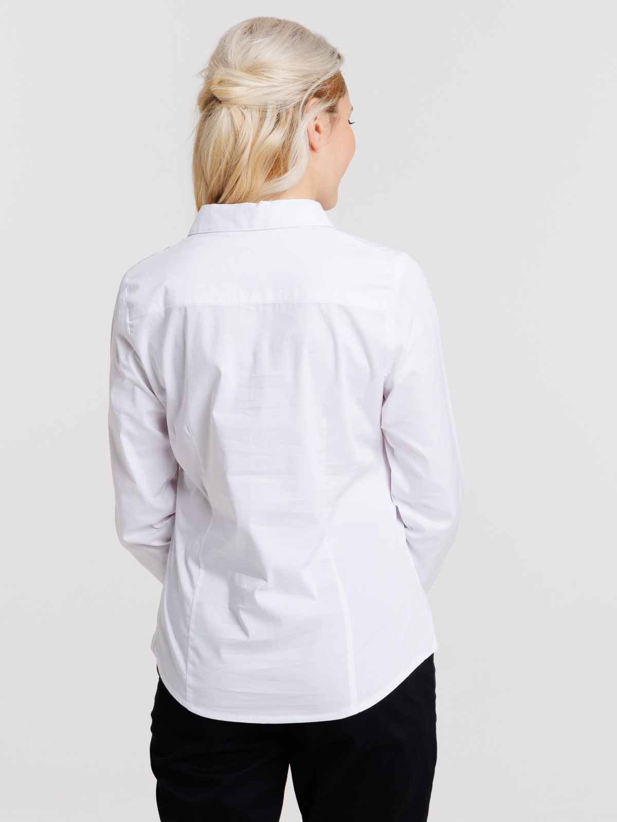 Chemise blanche manches longues femme
