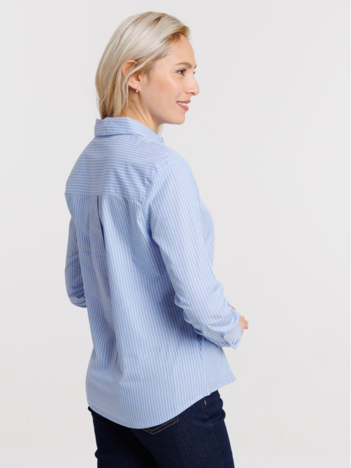 Chemise rayée manches...