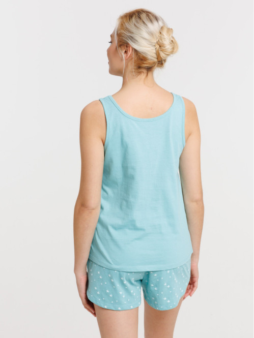 Pyjacourt message turquoise...