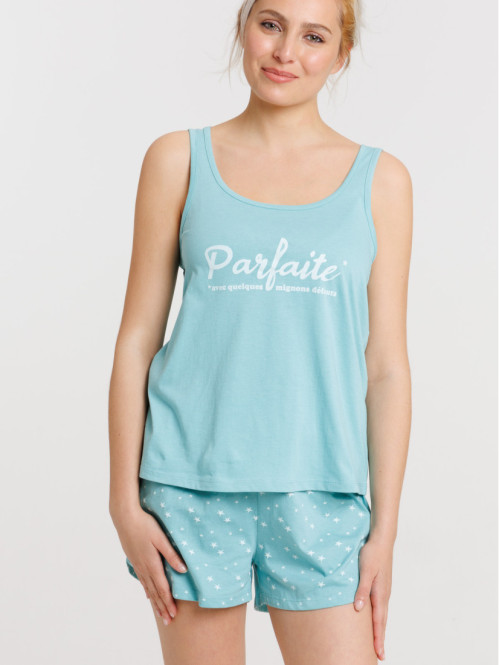 Pyjacourt message turquoise...