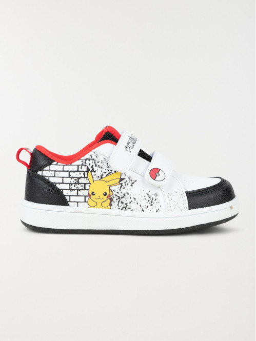 Baskets blanches Pokémon garçon (25-30)