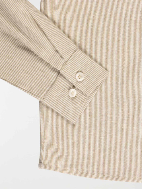 Chemise col mao garçon (3-12A)