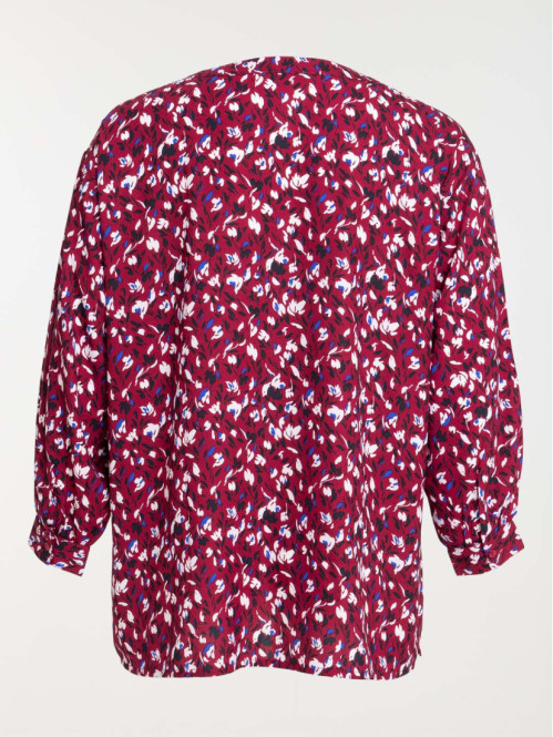 Blouse lie de vin grande...