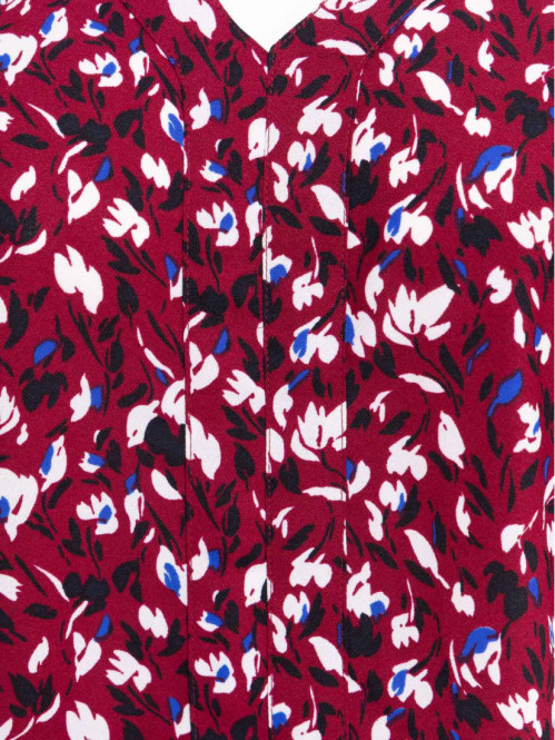 Blouse lie de vin grande...