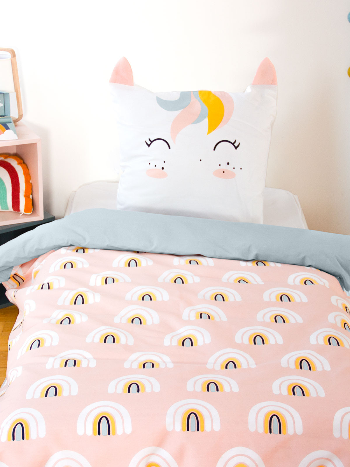 Parure licorne 140 x 200 cm 1 personne