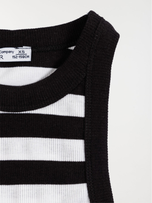 Débardeur rayé fille (XXS-M)