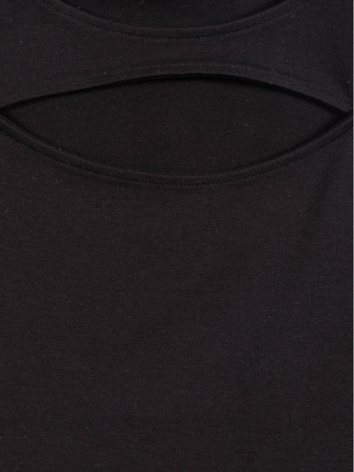 T-shirt découpe fantaisie...