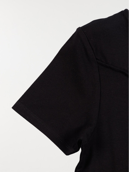 T-shirt découpe fantaisie...