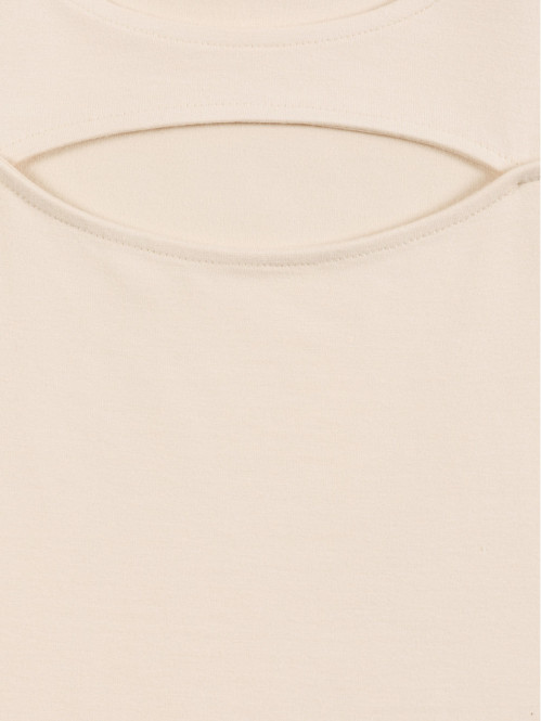 T-shirt fille découpe...