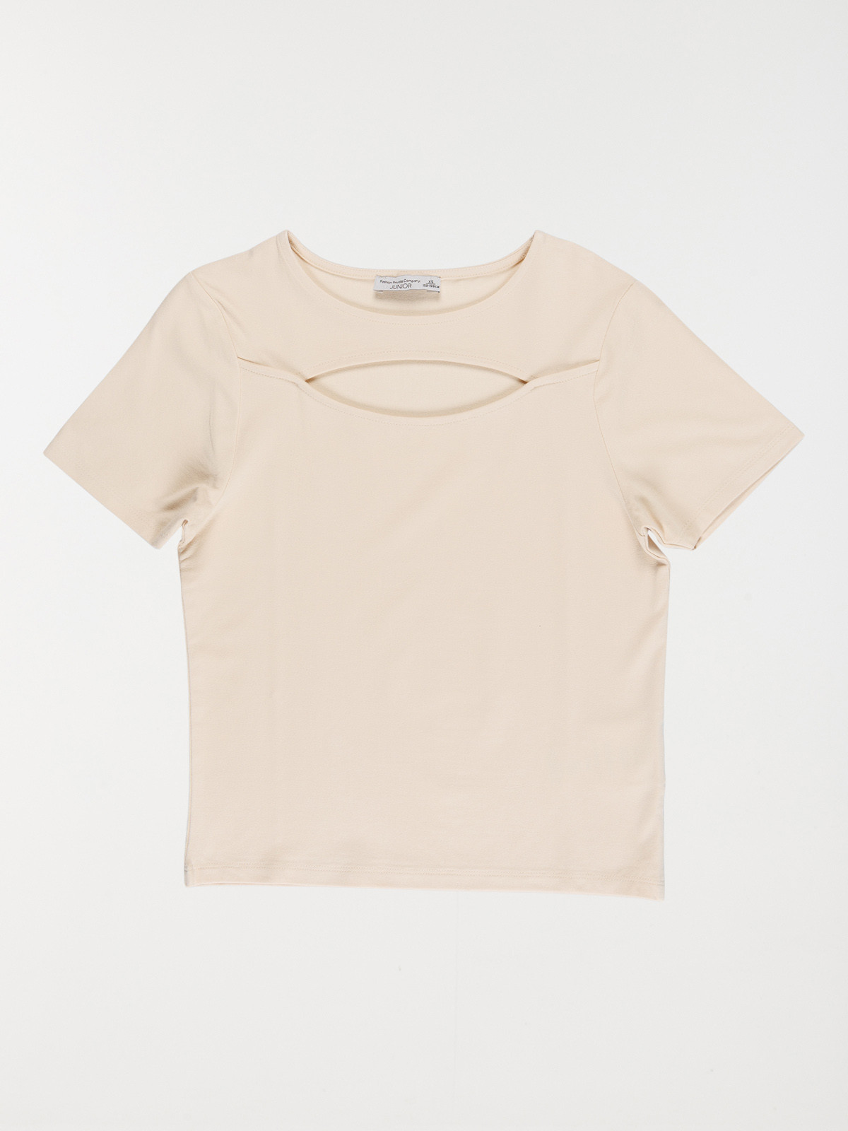 T-shirt fille découpe fantaisie (XXS-M)