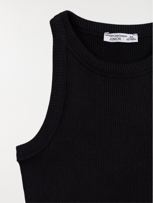 Robe sans manches noire...