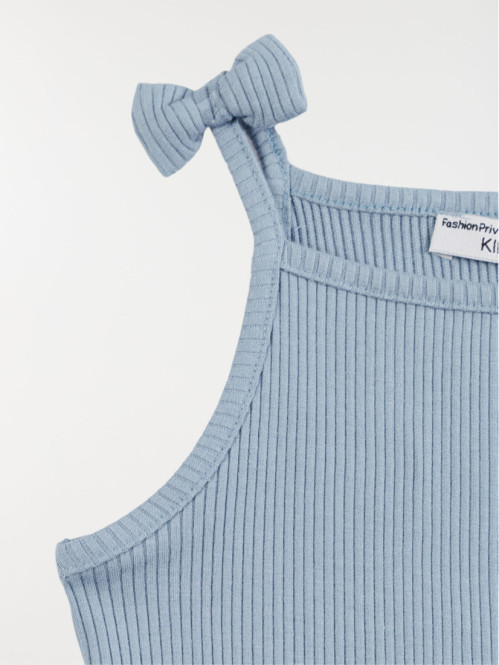 Débardeur noeud bretelle...