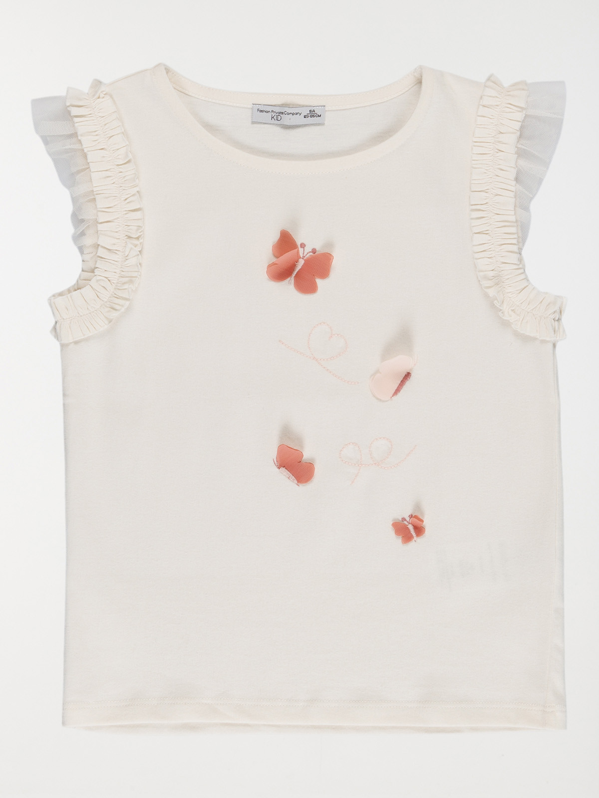 T-shirt papillons et tulle fille (3-12A)