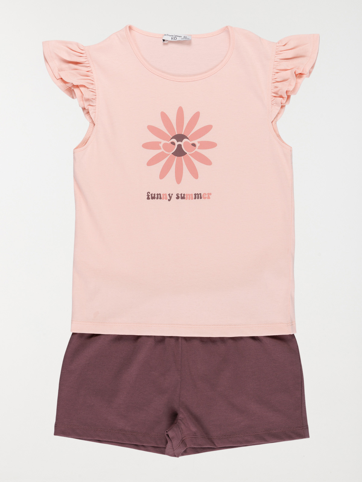 Pyjashort funny summer fille (3-12A)