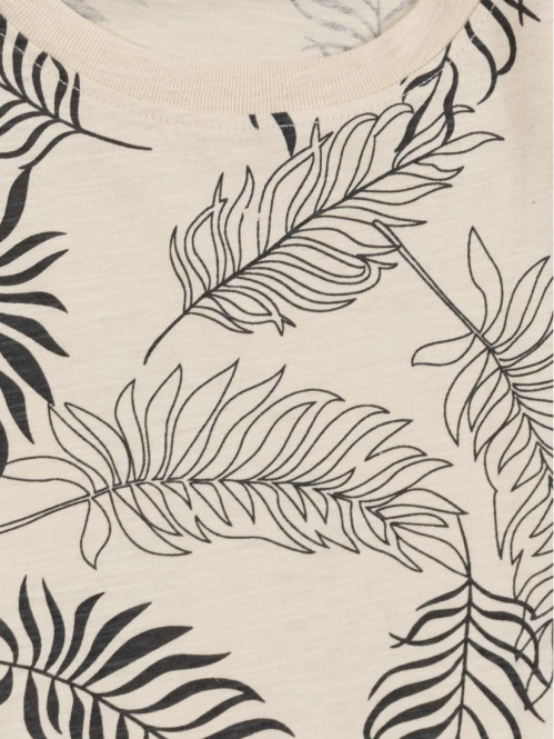 T-shirt motif tropical...