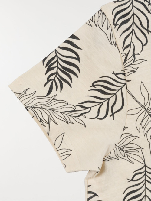 T-shirt motif tropical...