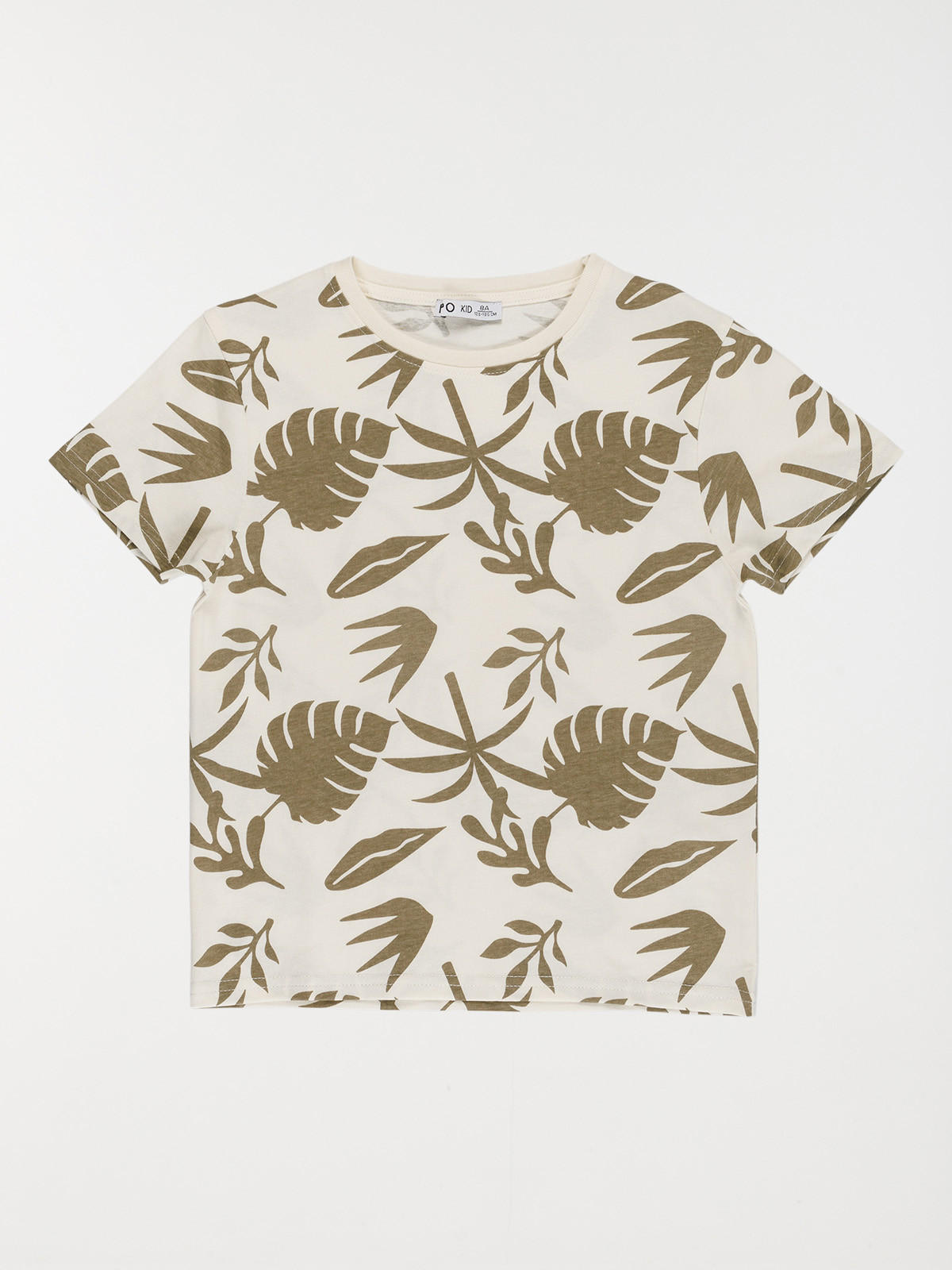 T-shirt feuille tropicale garçon (3-12A)