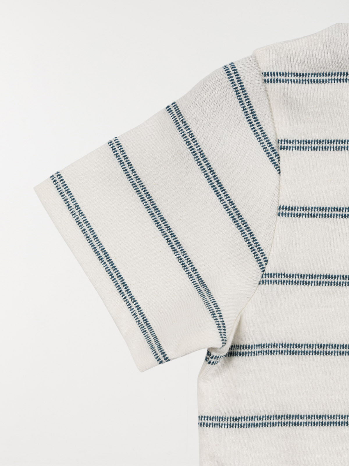 Polo écru rayé garçon (3-12A) Polo écru rayé garçon (3-12A)