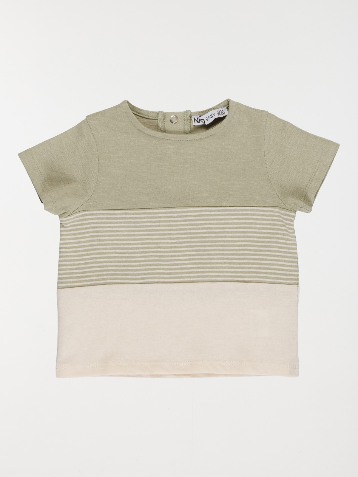 T-shirt col rond garçon (3-36M)