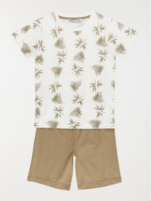 Pyjacourt motif tropical...