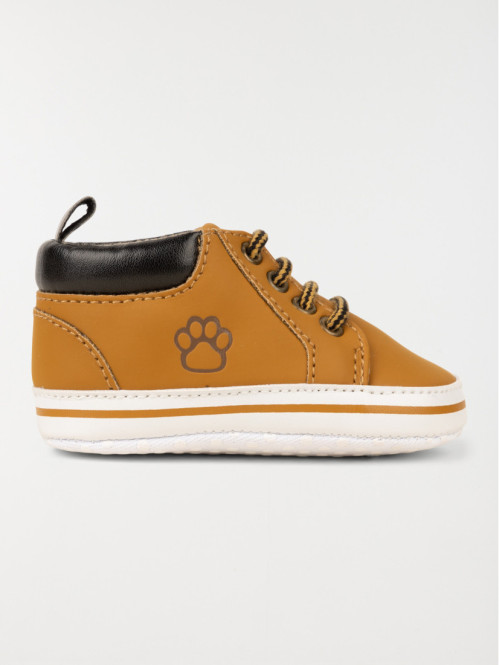 Bottons lacets camel garçon (16-21)