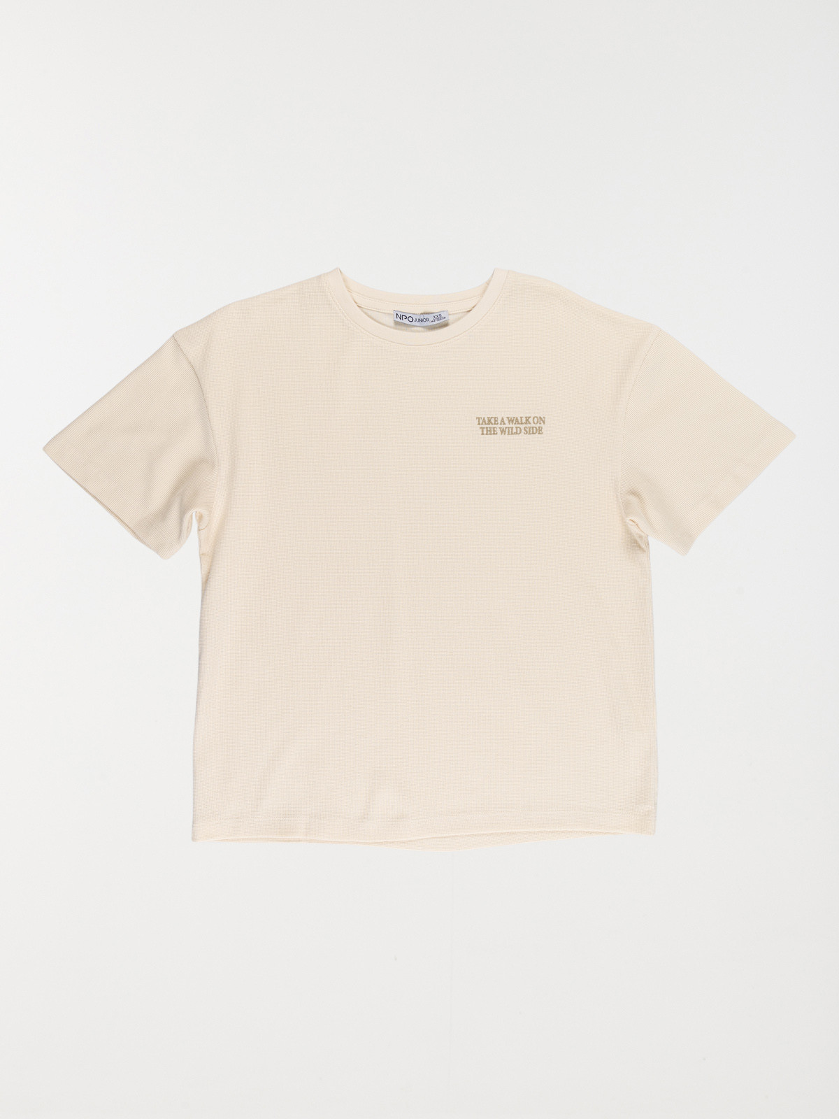 T-shirt garçon broderie poitrine (XXS-M)