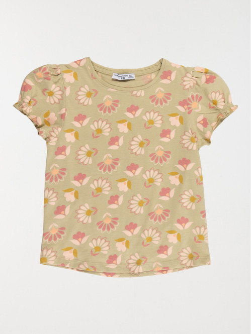 T-shirt imprimé floral...