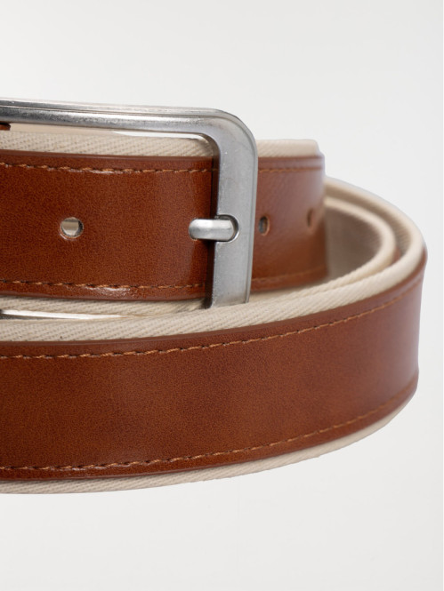 Ceinture homme bi-matière...