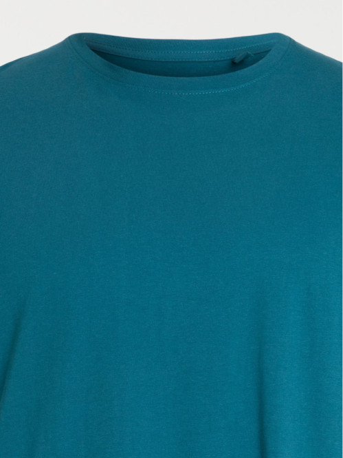 T-shirt bleu cascade grande taille homme