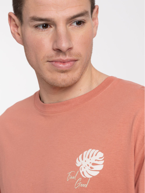 T-shirt motif paysage dos...