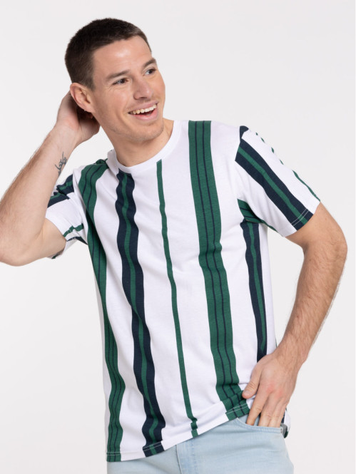 T-shirt rayures homme