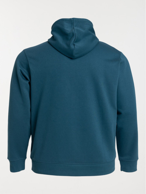 Sweat bleu cascade grande taille homme